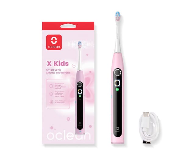 Oclean Elektrische Zahnbürste Electric Toothbrush X Kids Pink