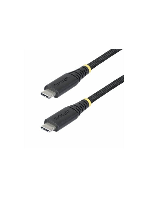 StarTech.com 3m USB-C Charging Cable 240W Silicone Jacket w/Braid - USB-C cable - 24 pin USB-C to 24 pin USB-C - 3 m