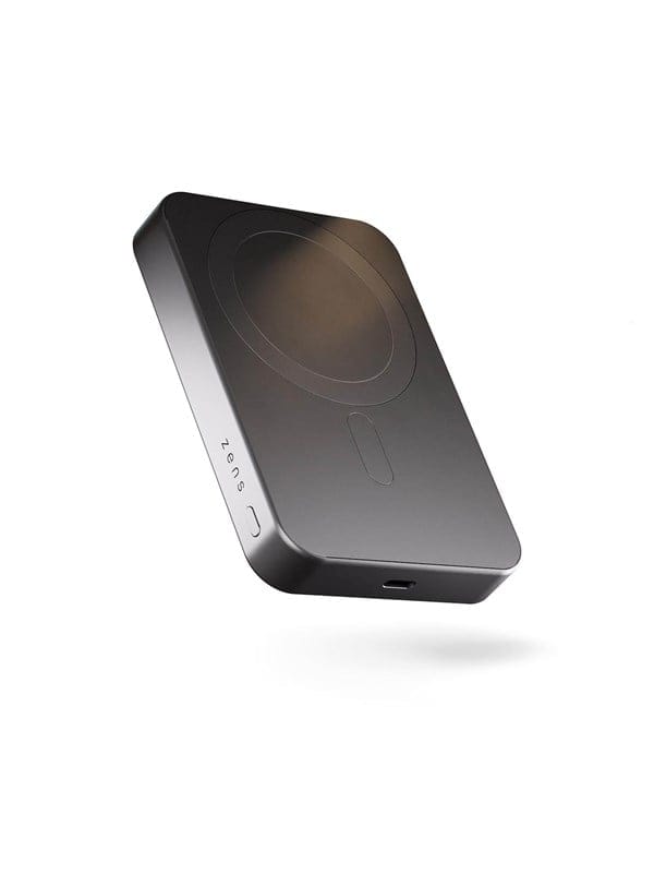 ZENS Slim Qi2 Aluminium Powerbank 10.000 mAh - Black Powerbank (Akku) - schwarz - 10000 mAh