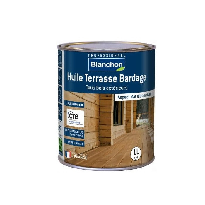 Öl Terrasse Fassadenverkleidung 1l - Blanchon