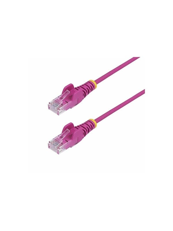 StarTech.com 1m Pink Slim CAT6 Ethernet Cable Snagless 28AWG LSZH - patch cable - 1 m - pink - Rosa - 1m