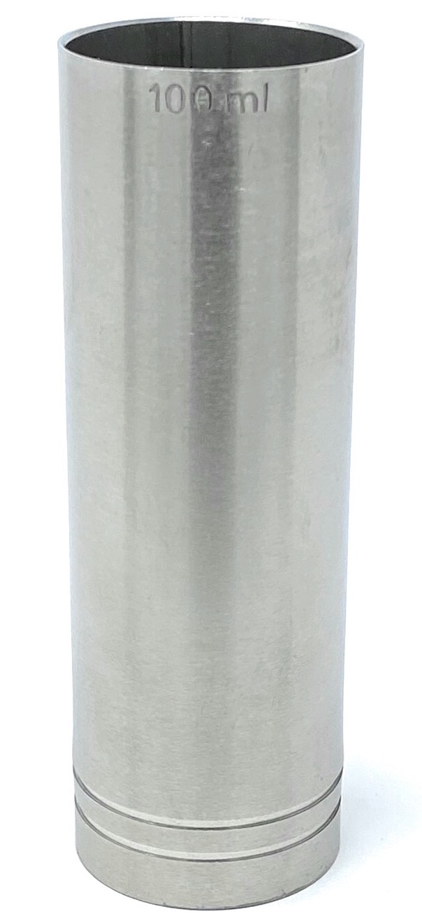 Messbecher Cocktail 10cl Edelstahl Barmaß Jigger 10 Cl Dosierer Alkohol Bar Zertifikat