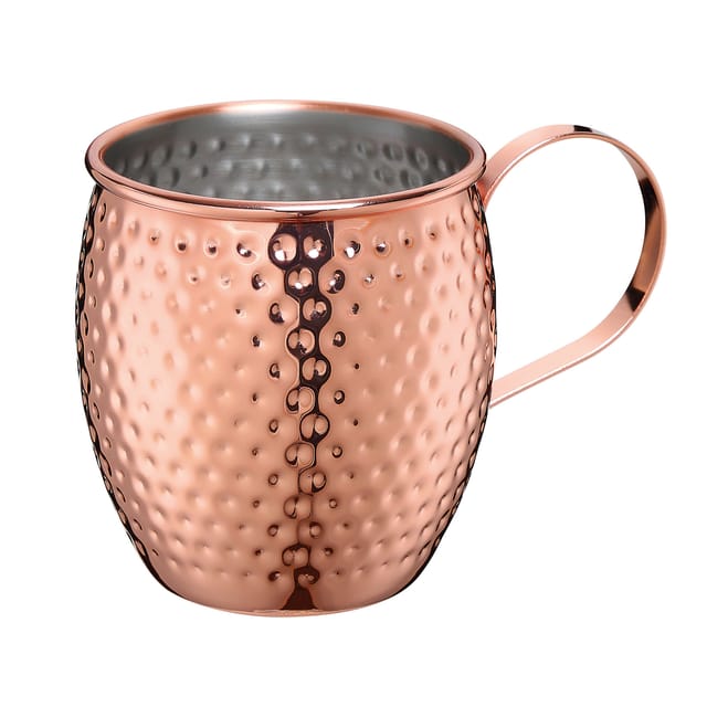 Cilio Moskau-Mule-Becher, geschlagenes Kupfer, 0,46 l