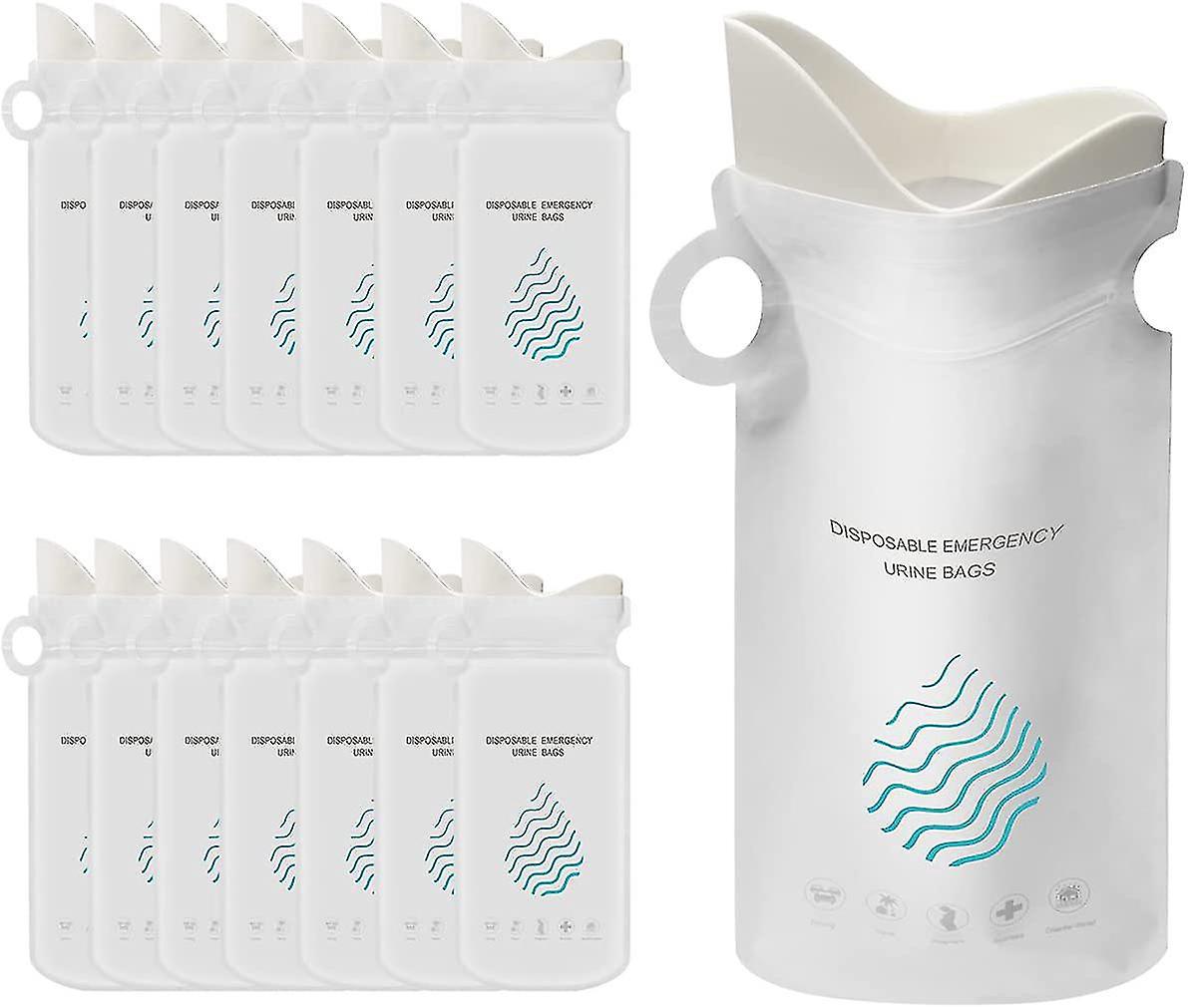 Packung Mit 20 Einweg-urinbeuteln (700 Ml), Geeignet Für Camping Und Tragbare Toiletten