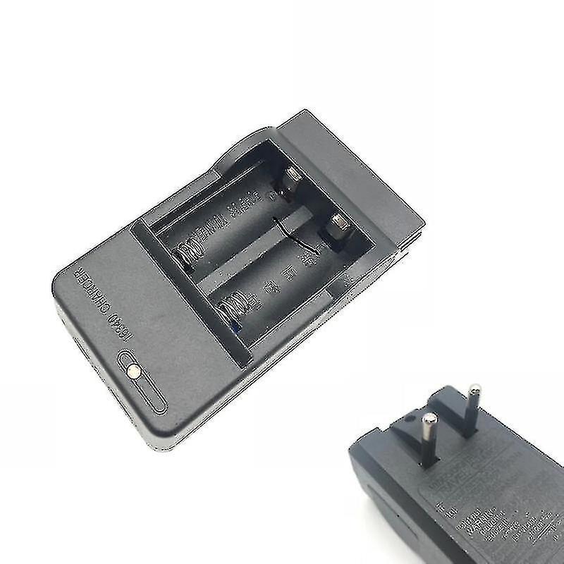 Wiederaufladbarer 3,7-v-lithium-ionen-akku (cr123a-kompatibel) Von Chomel (1500 Mah) Für Led-taschenlampen. Inklusive Reiseladegerät. Farbe: Grün.