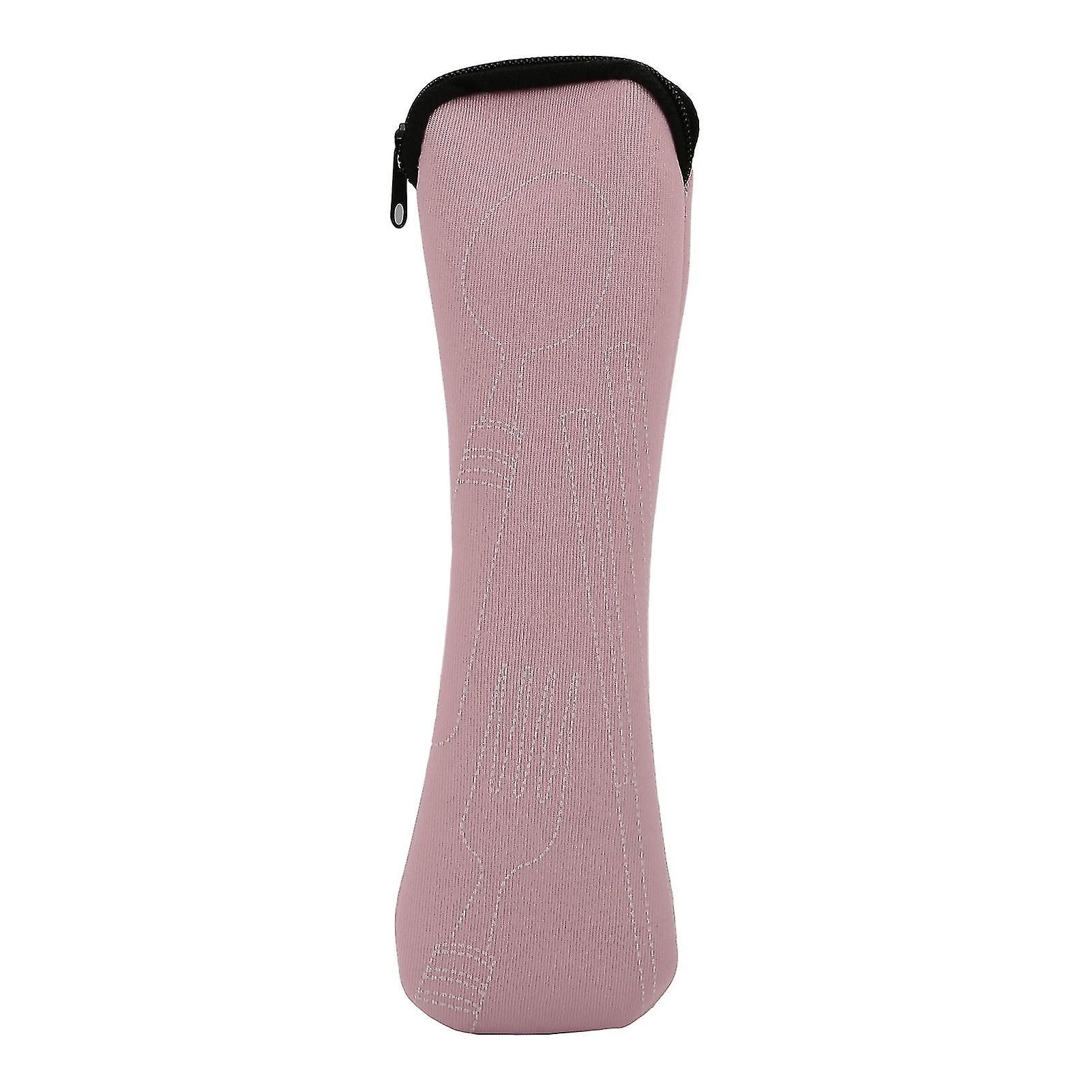 Tragbare Aufbewahrungstasche Aus Strapazierfähigem, Abriebfestem Material Für Besteck (löffel Und Gabeln) – Rosa