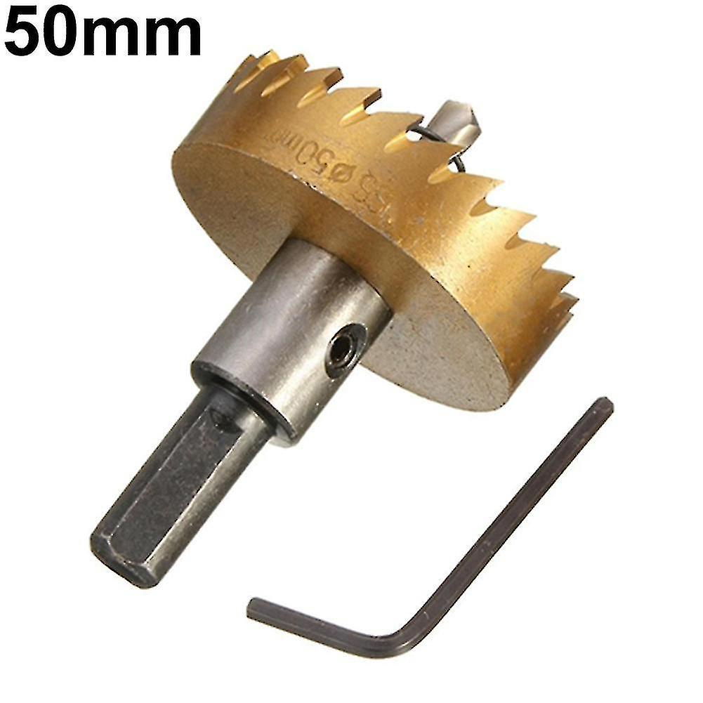 Hss-bohrer 16–60 Mm, Lochsäge Für Metall, Stahl, Holz Und Legierungen – 50 Mm