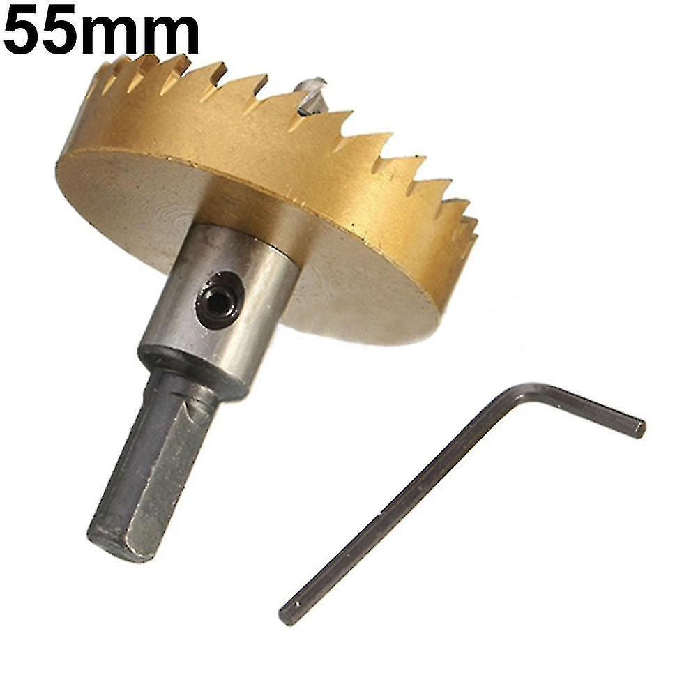 Hss-bohrer 16–60 Mm, Lochsäge Für Metall, Stahl, Holz Und Legierungen – 55 Mm