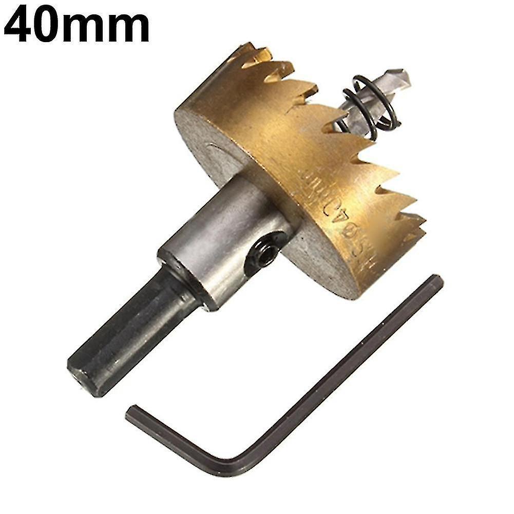 Hss-bohrer 16–60 Mm, Lochsäge Für Metall, Stahl, Holz Und Legierungen – 40 Mm