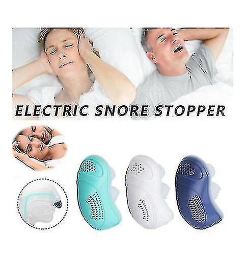 Mikroelektrisches Cpap-gerät Gegen Schnarchen Und Schlafapnoe, Hilft, Schnarchen Zu Stoppen, Weiß