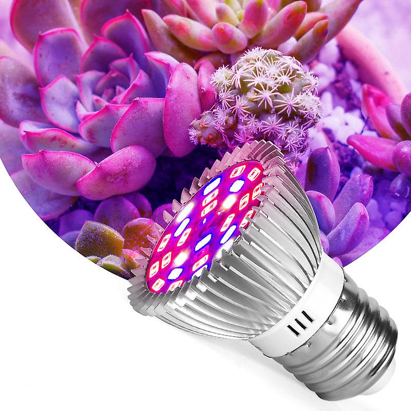 100-w-vollspektrum-led-pflanzenlampe Für Zimmerpflanzen, Gemüse, Blumen Und Setzlinge – E27-sockel Für Hydrokultur