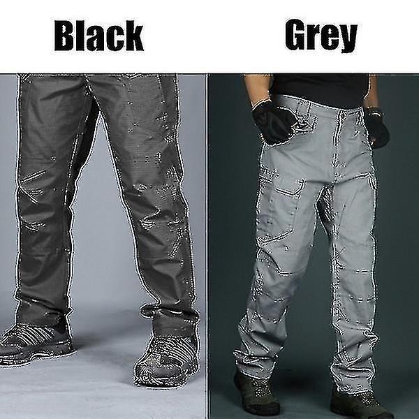 Taktische Cargohose Für Herren, Swat-hose, Outdoor-sporthose, Wanderhose, Hose Mit Vielen Taschen, Trainingsoverall, Militärhose – Grau