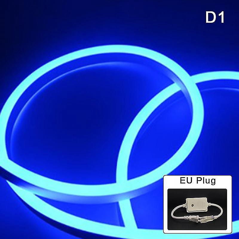 Wasserdichter, Flexibler Rgb-led-streifen, Led-neonstreifen Für Die Innendekoration – D1 – Blau