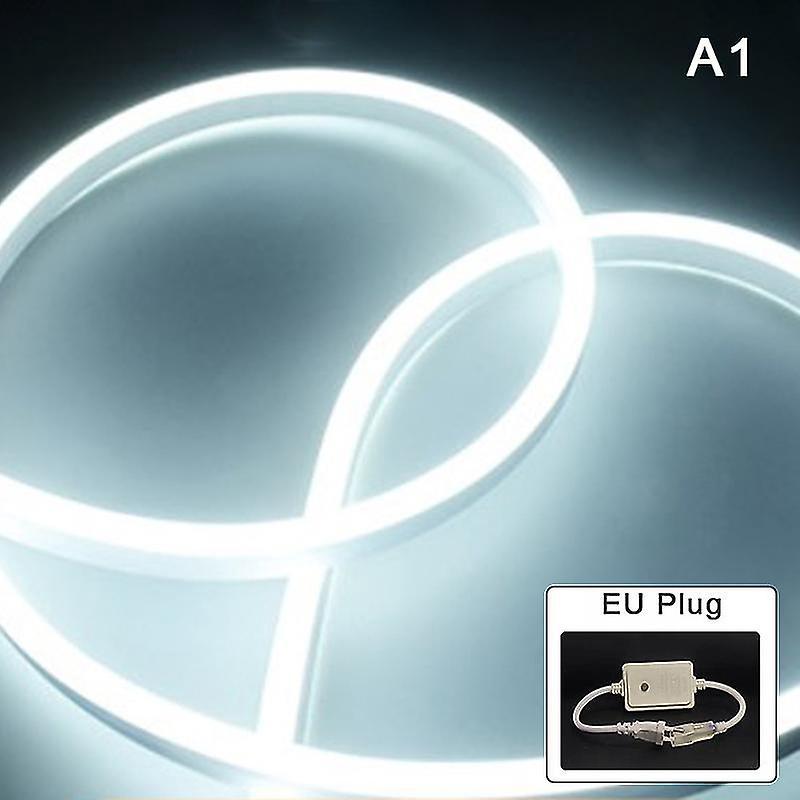 Wasserdichter, Flexibler Rgb-led-streifen, Led-neonstreifen Für Die Innendekoration – A1 – Weiß