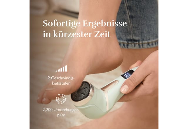 Silk'n FreshPedi Waterproof Electric Callus Remover (Mint)