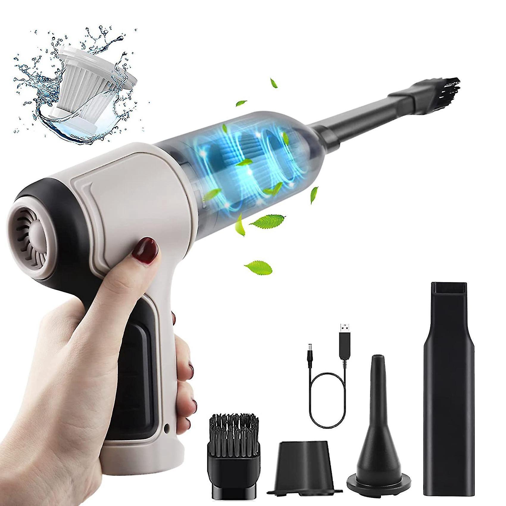 4-in-1 Akku-autostaubsauger, 120 W, 9000 Pa, Zyklon-saugkraft, Für Den Heimgebrauch