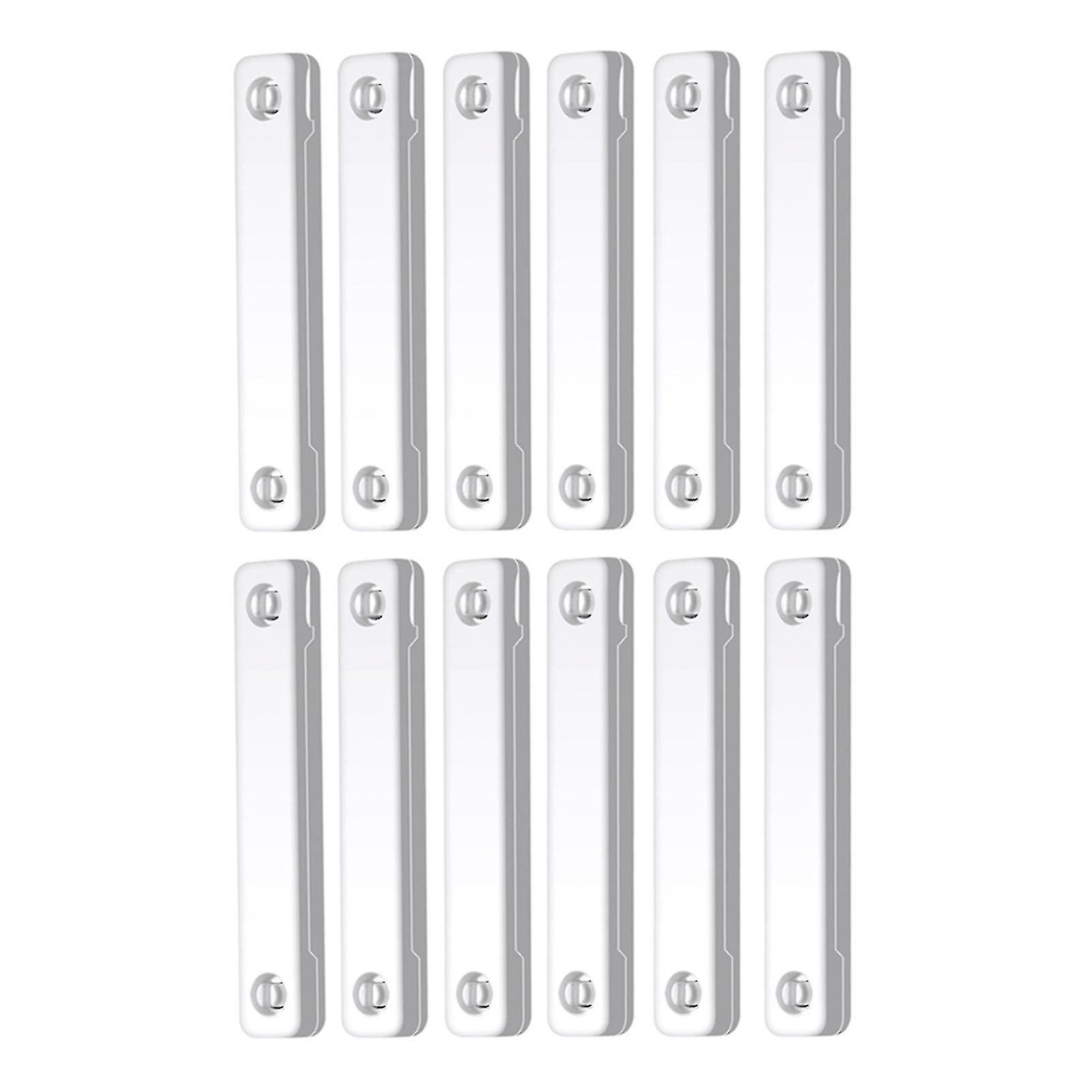 Selbstklebende Magnetclips Für Fliegengitter – Insektenschutz – 12er-pack – Weiß