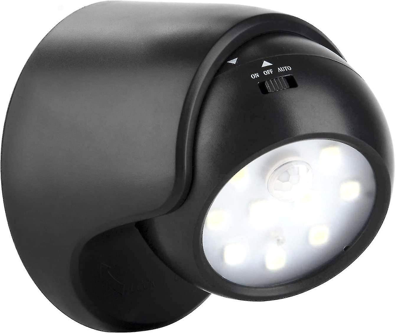 Außenwandleuchte Mit Bewegungsmelder 1000 Lumen Led-außenbeleuchtung Akkubetriebene, Kabellose Beleuchtung 360° Verstellbar Und Neigbar