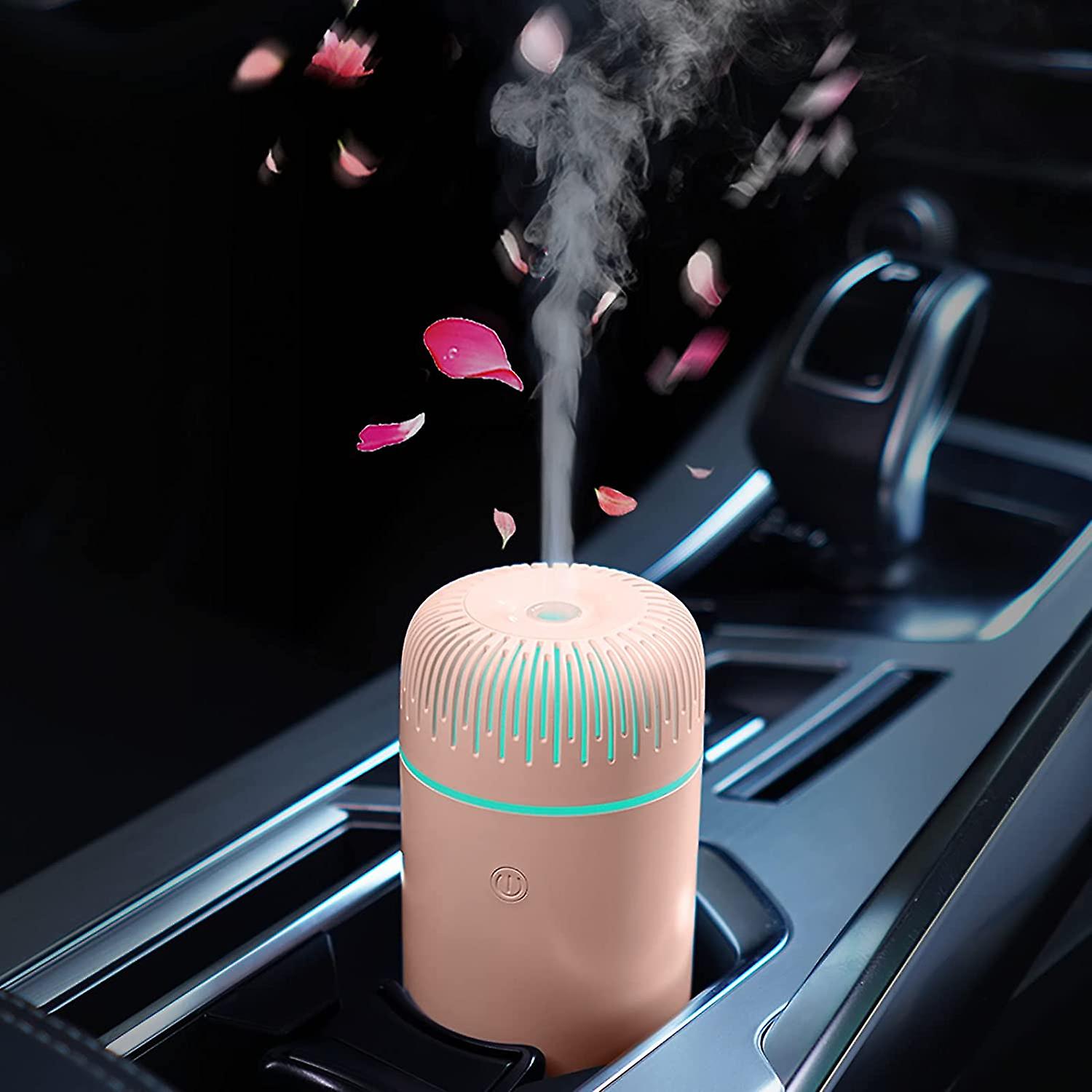 Pinkfarbener Usb-diffusor Für Ätherische Öle Für Auto, Zuhause, Büro, Schlafzimmer