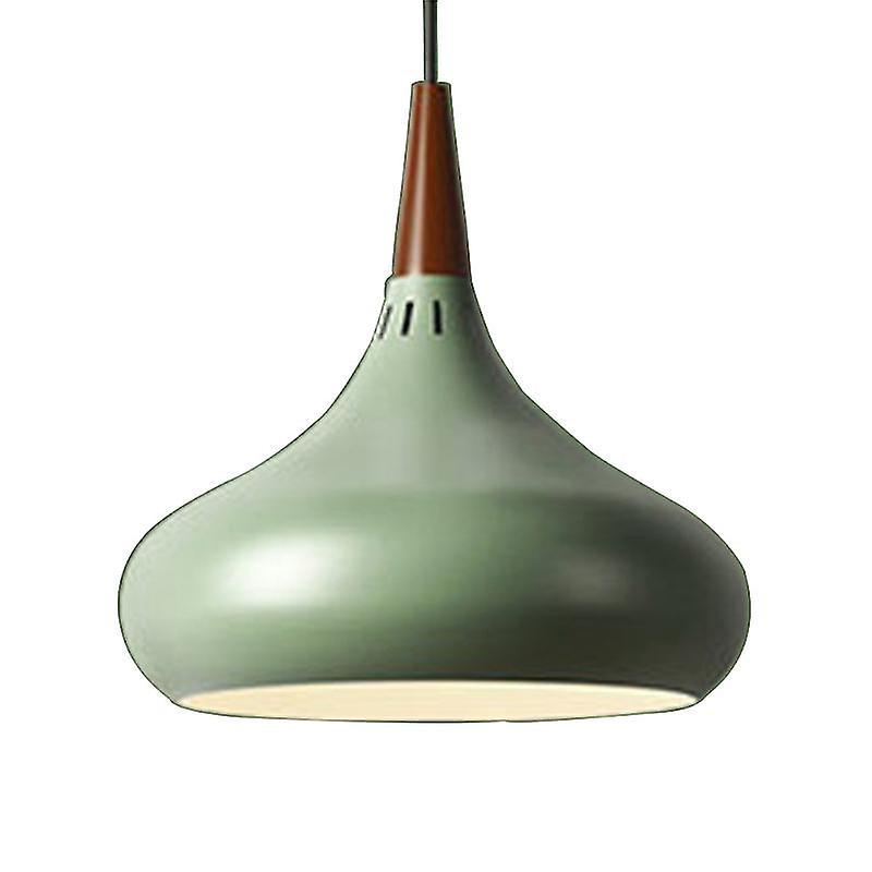 Art-deco-pendelleuchte, Vintage-lampenschirm, Pendelleuchte Im Loft-stil, Retro-deckenleuchte, Pendelleuchte Für Kaffeebar Oder Küche, 200 X 280 Mm (grün Und Schwarz)
