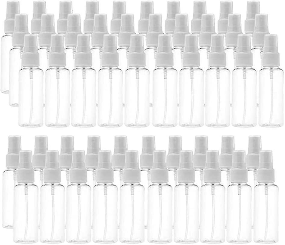 Transparente Sprühflasche Für Parfüm, Feiner Nebel, Leere Flasche, Kleine Sprühflasche, 50 Ml, 50er-packung