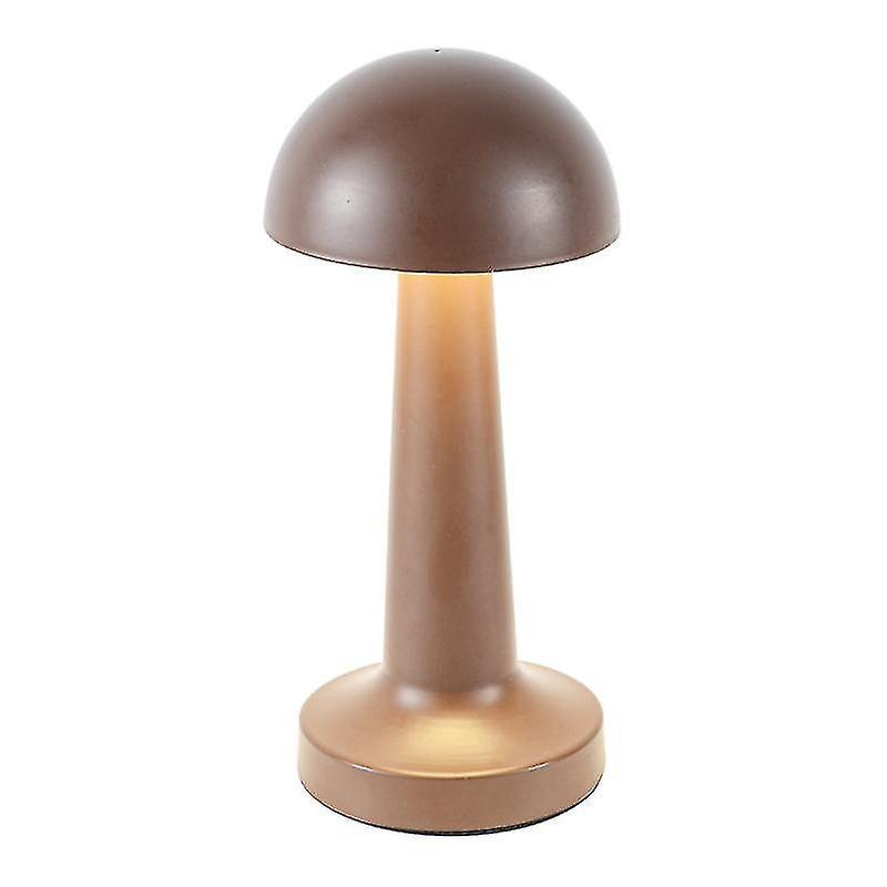 Wiederaufladbare, Berührungsempfindliche Tischlampen (gold) - A-brown