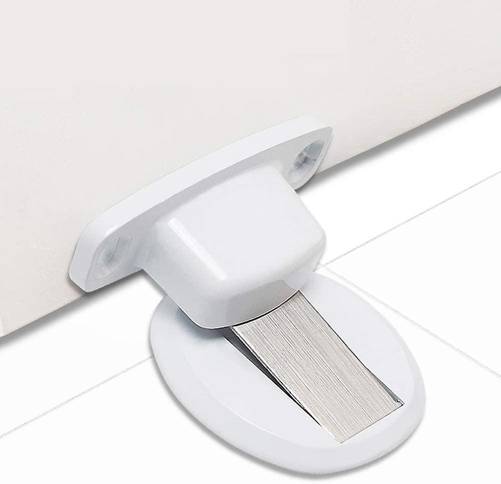 Robuster Magnetischer Türstopper Mit Bodenbefestigung Und Selbstklebenden Schrauben