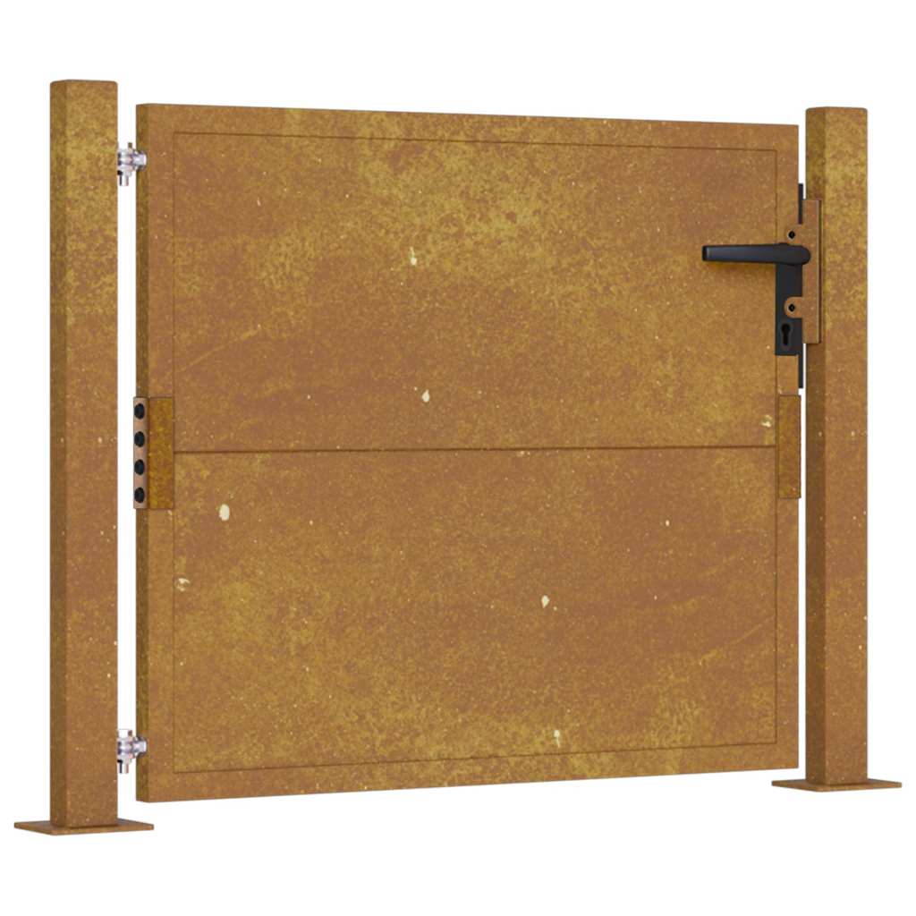 Maison Exclusive - Gartentor 100 X 75 Cm Pulverbeschichteter Stah