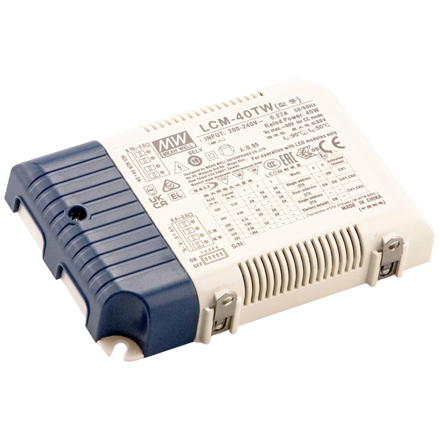 [neuwertig] B-ware Mean Well Led Treiber Netzteil Lcm 40 Tw Synergy 21 Dali 2 Tunable White 40 W