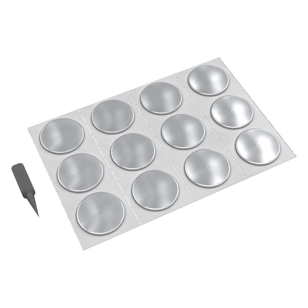 Mepa Aquaproof Bohrloch-dichtset, Für Bohrlöcher 8/10mm, Abdichtung Aus Butyl Mit Schutzfolie, Selbstklebend
