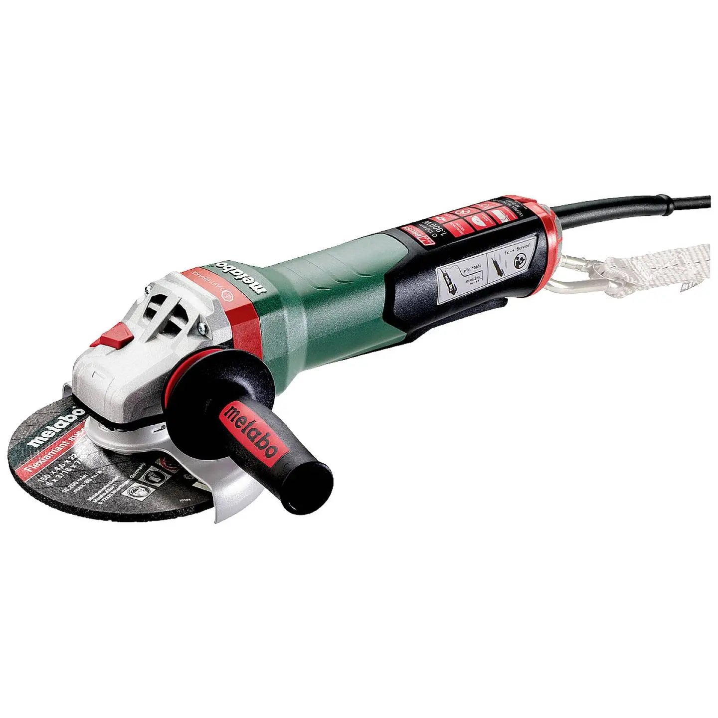 [neuwertig] B-ware Metabo Winkelschleifer Trennschleifer M Brush Wepba 19 150 Q Ds Zusatzhandgr55