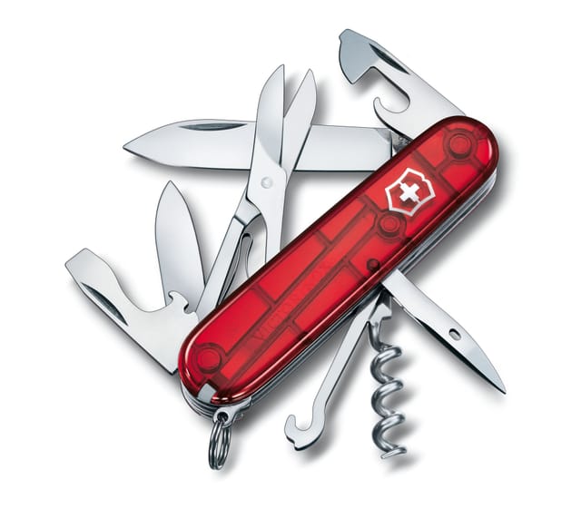 Victorinox Climber (Red transparent)