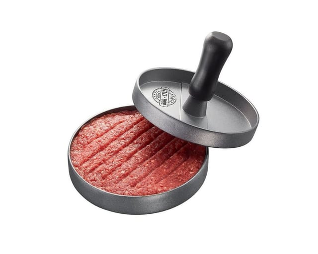GEFU Hamburger gedrückt