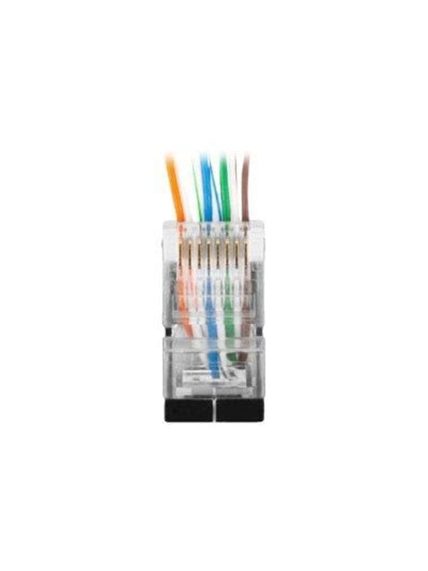 Lanberg network connector - Silber