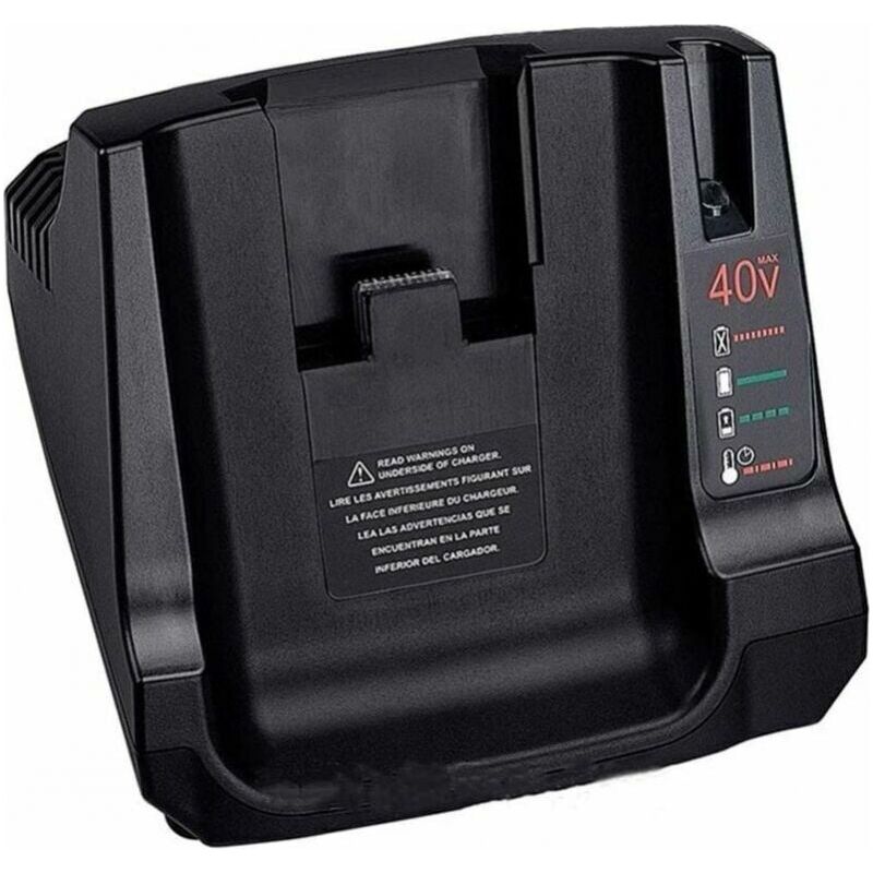 36v 40v Max Akkuladegerät Mit 2 Usb-anschlüssen Für Black + Decker Lcs36 Lcs40 Li-ionen-akkus (nur Ladegerät, Akku Nicht Enthalten)