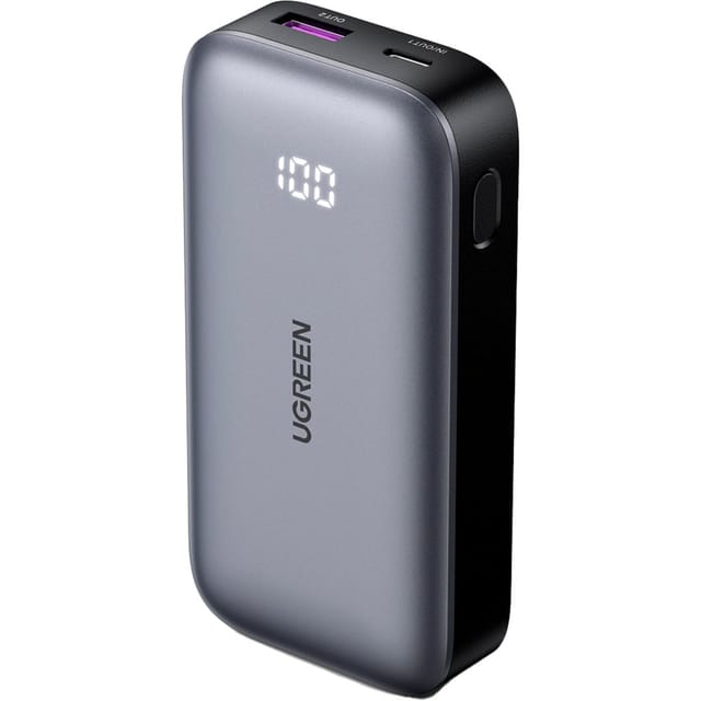 UGREEN Mini Quick Charging 30W Powerbank (Akku) - Grau - 10000 mAh