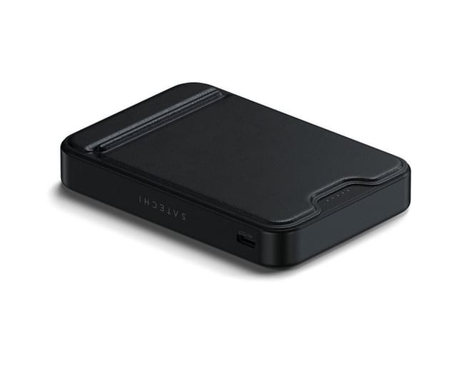 Satechi OntheGo Power Bank Qi2 10K Magnetic Power Bank (Black) Powerbank (Akku) - schwarz - 10000 mAh