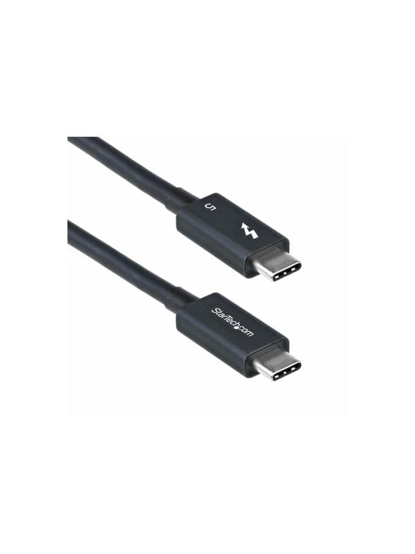 StarTech.com 2.6ft (80cm) Thunderbolt 5 Cable 80Gbps/120Gbps Certified - Thunderbolt cable - Thunderbolt 5 to Thunderbolt 5 - 80 cm