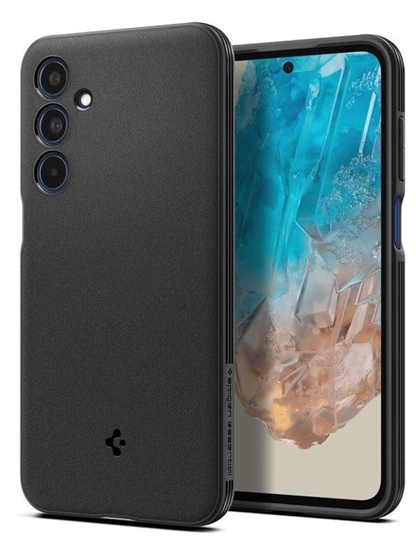 Spigen Essential Sand Blast - matte black - Samsung Galaxy M35 5G