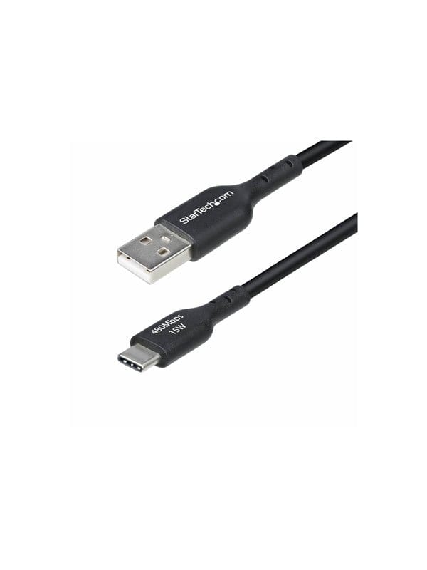 StarTech.com 6in (15cm) USB-A to USB-C Charging Cable Charger Cord - USB-C cable - USB to 24 pin USB-C - 15 cm