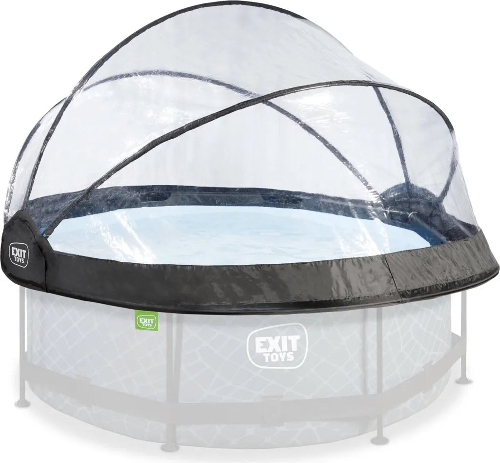 [neuwertig] B-ware Exit Toys Pool Abdeckung Plane Schwimmbad Abdeckung Ø244cm Universal