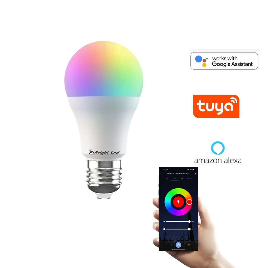 Intelligente Wifi-led-standardlampe A90 9w Rgbw Und Ctt (2700k-6500k)