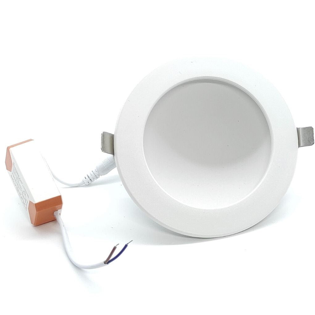 Dimmbare Runde Einbauleuchte Mit Verdeckter Led 12 W, 4000 K, 135 Mm Ausschnitt