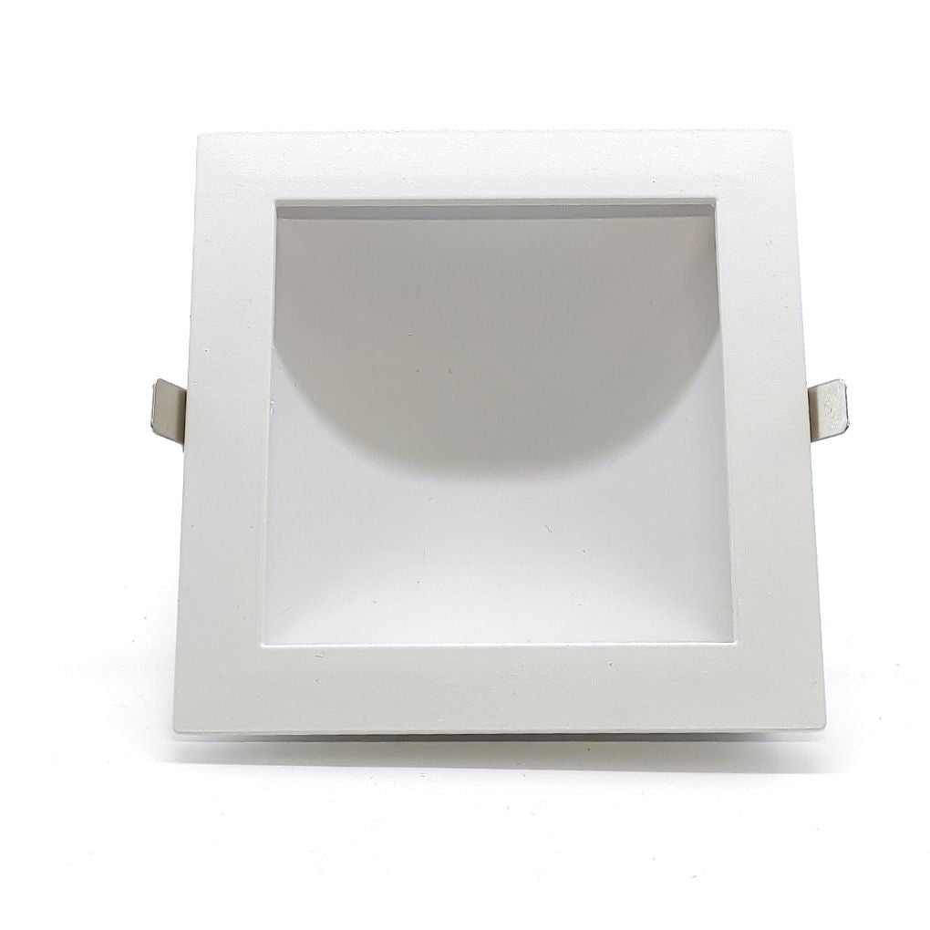 Dimmbare Quadratische Einbauleuchte Mit Verdeckter Led, 18 W, 3000 K, 160 X 160 Mm Ausschnitt