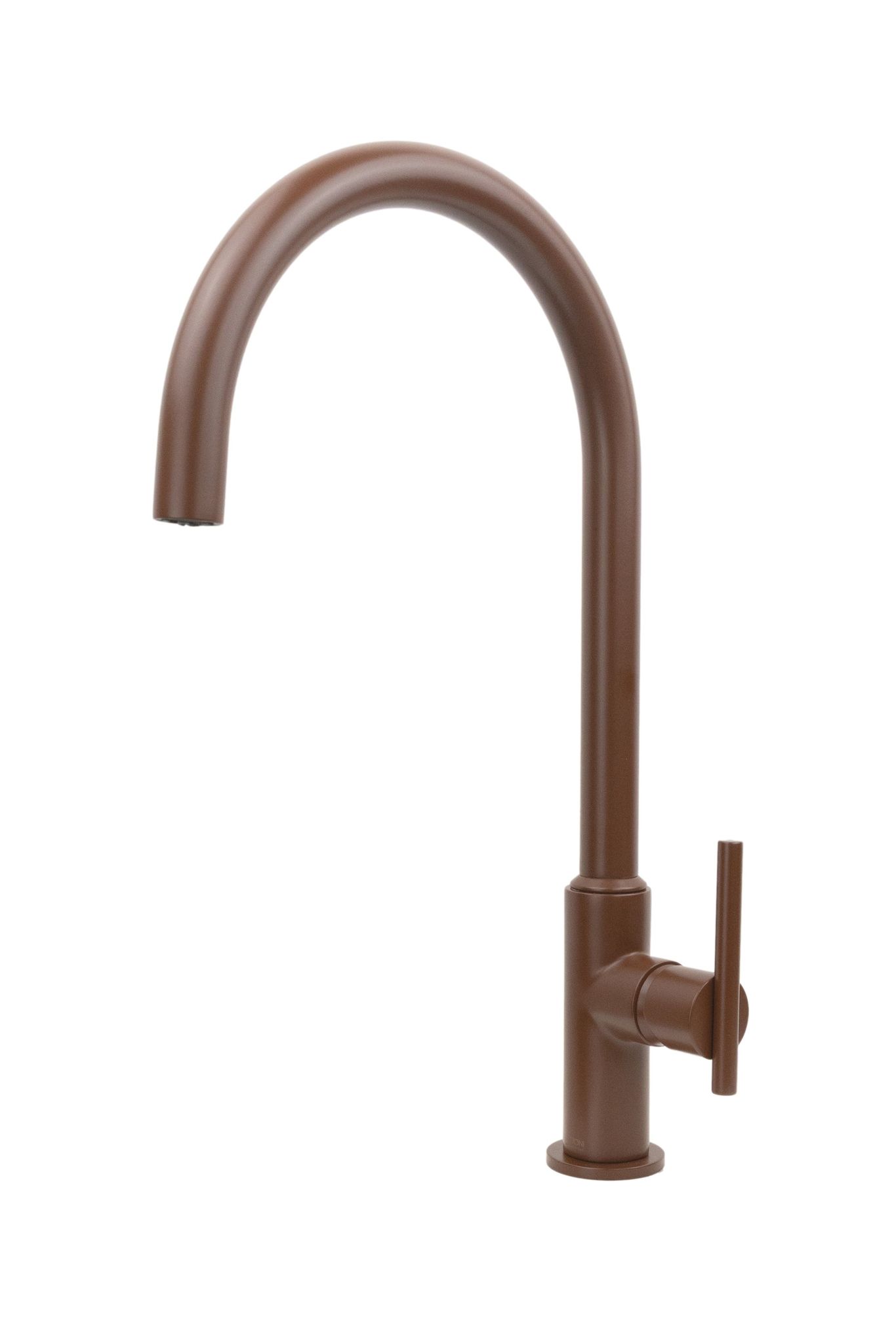 Kaffeefarbener Küchenspülenmischer Gattoni Ark C720/pccff Kaffee