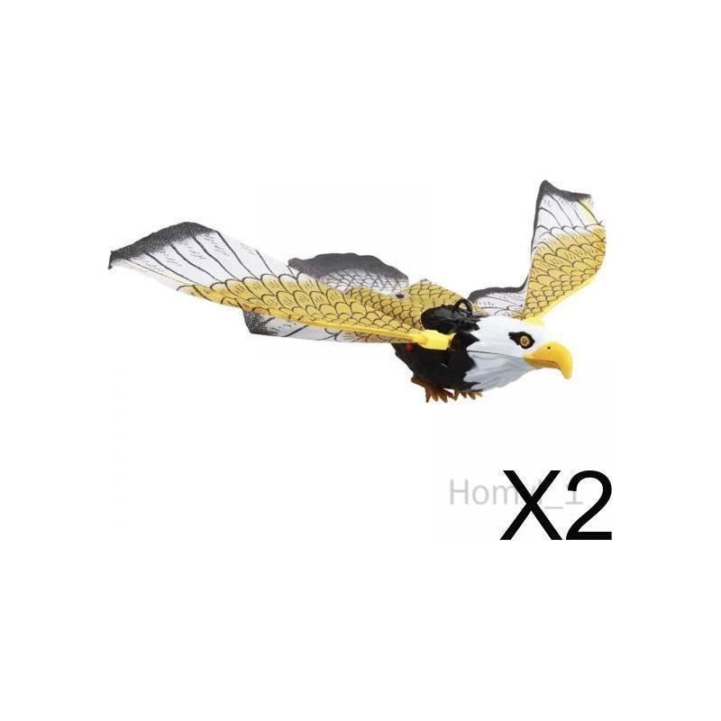 2x D'X Vogelscheuche In Drachenform, Schädlingsbekämpfung, Flugabwehr Für Bauernhof, Garten, Außenbereich