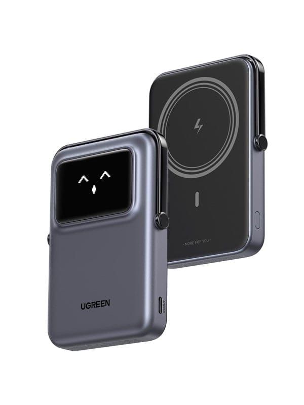 UGREEN Uno Magnetic Wireless 7.5W Powerbank (Akku) - Grau - 10000 mAh