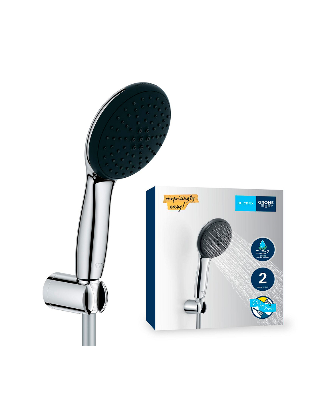 Grohe Vitalio Star 110 Douche Ensemble Douche 2 Fonctions - Grohe