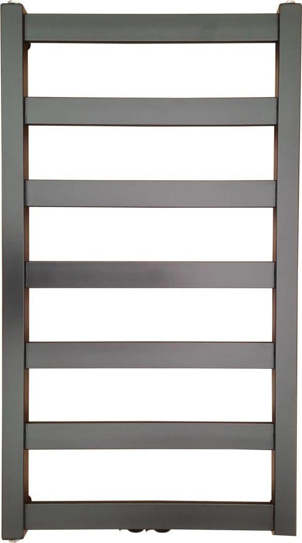 Elektrischer Heizkörper Hydroland Ryoko Schwarz Matt 670x540 Mm