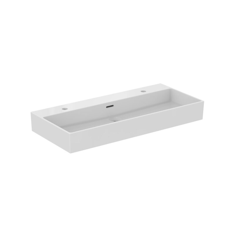 Ideal Standard Extra Waschtisch 101,5 Cm, Je 1 Hahnloch Mit Überlauf